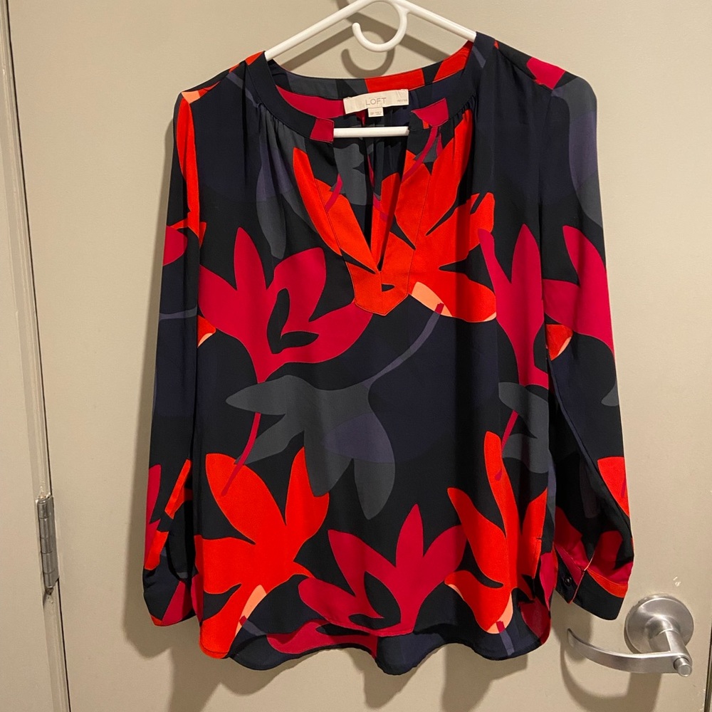 Loft Floral Shirt